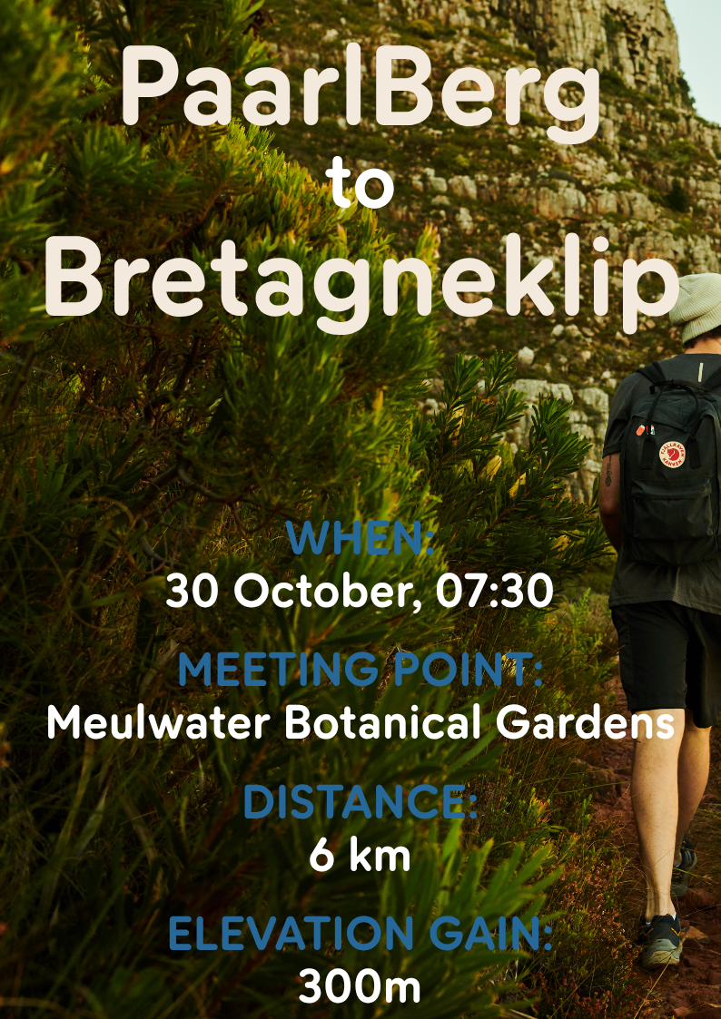 COMMUNITY HIKES - PAARL EDITION