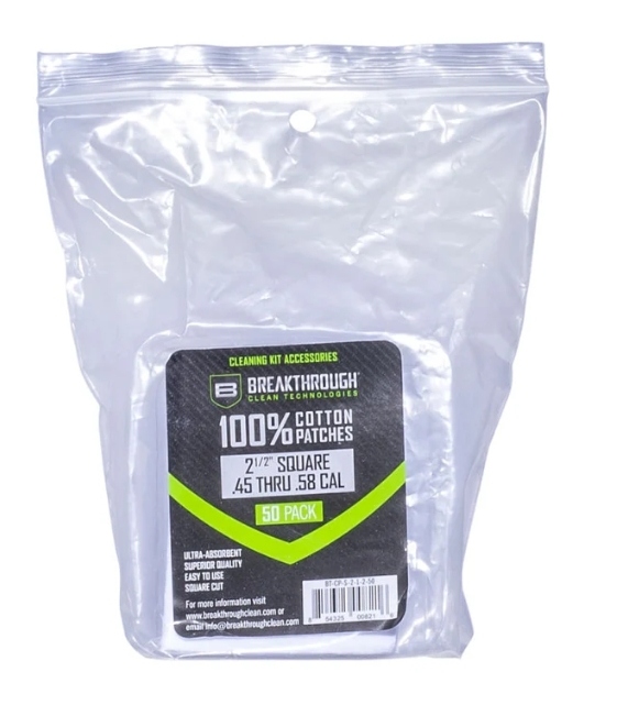 BREAKTHROUGH COTTON PATCH 2-1/2" SQUARE 50S