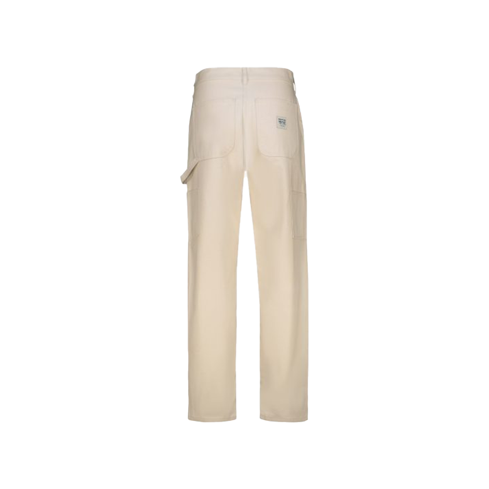 Men's Unbleached Painters Pants with Gold Stitching